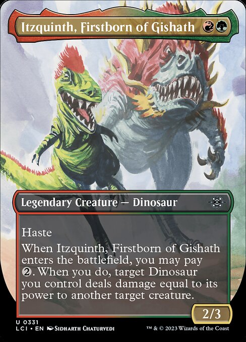 Itzquinth, Firstborn of Gishath - Foil