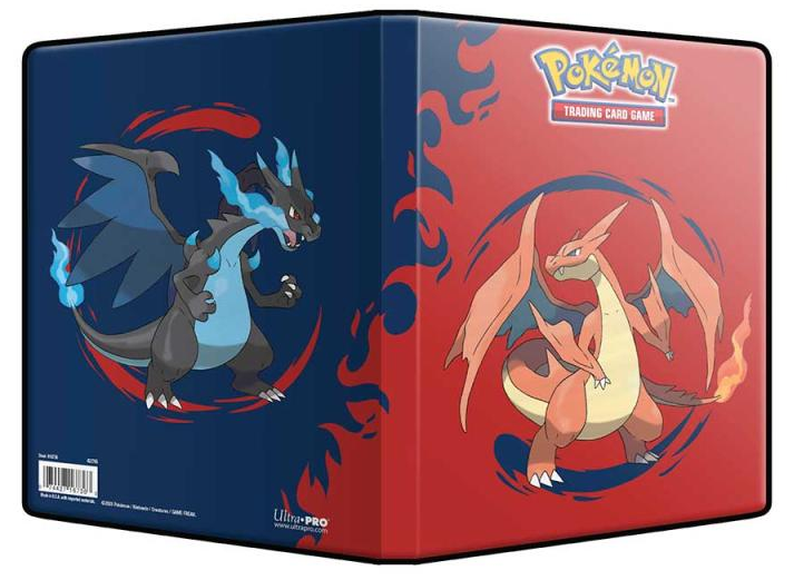 4-Pocket Pokemon Mega Charizard Binder