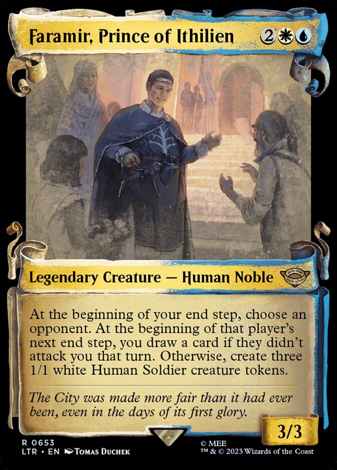 Faramir, Prince of Ithilien - Silver Foil