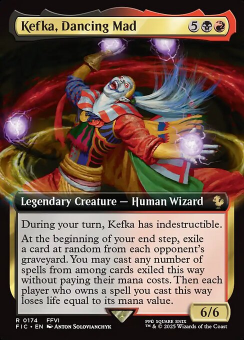 Kefka, Dancing Mad - Foil