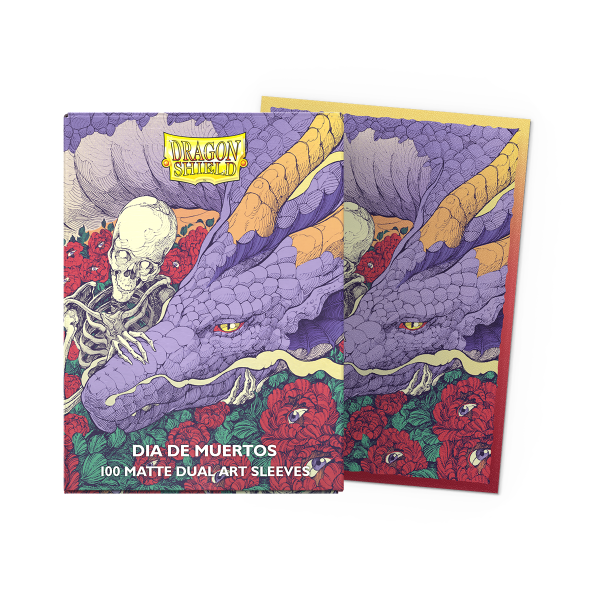 Dragon Shield - 63mm X 88mm - Brushed Art - Dia De Muertos