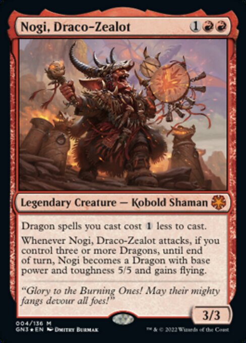 Nogi, Draco-Zealot - Foil