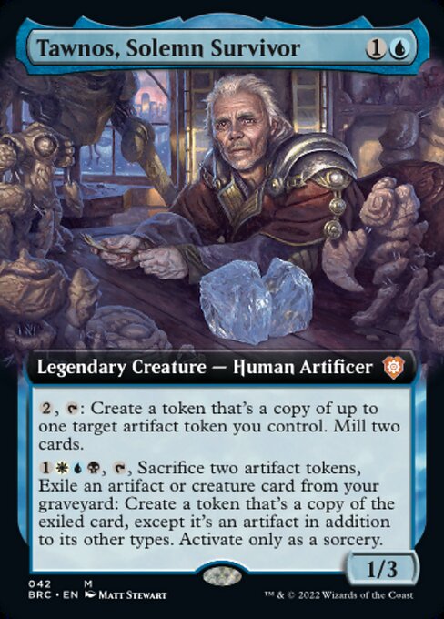 Tawnos, Solemn Survivor - Foil