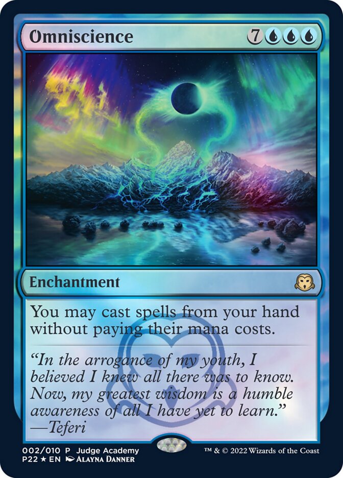 Omniscience - Foil - Judge Promo