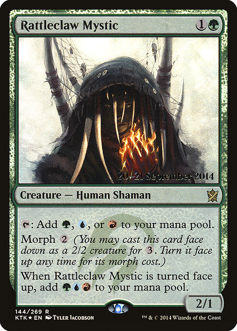 Rattleclaw Mystic - Foil - Prerelease Promo