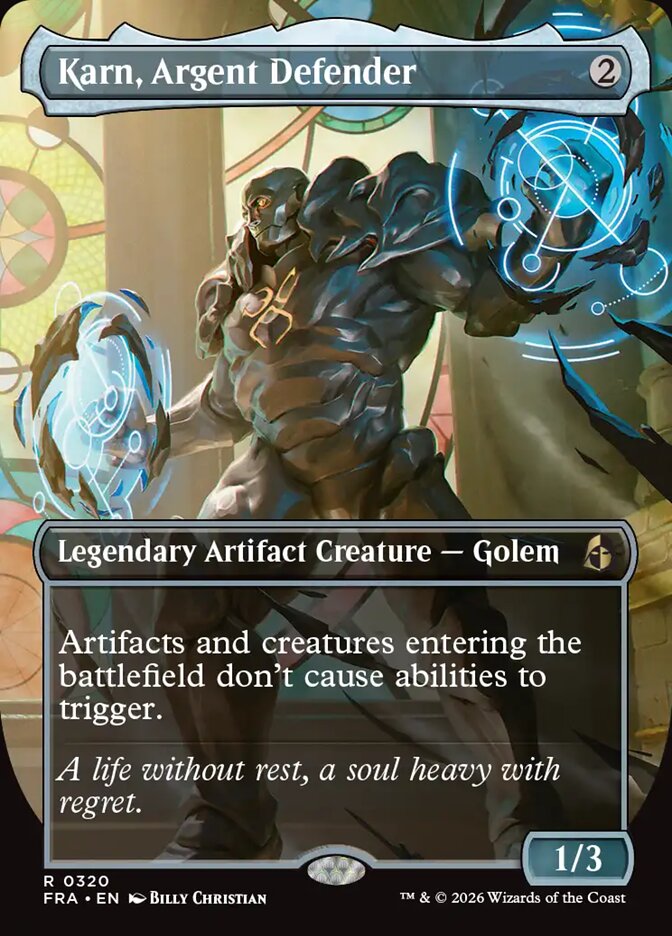 Karn, Argent Defender - Foil