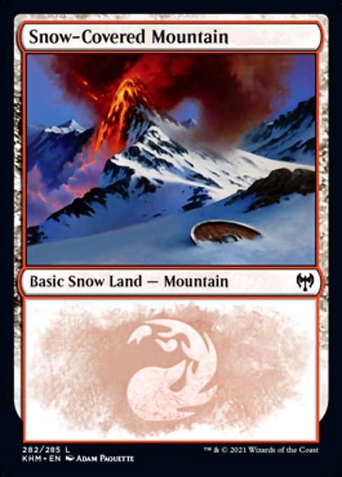 Snow-Covered Mountain (282) - Foil