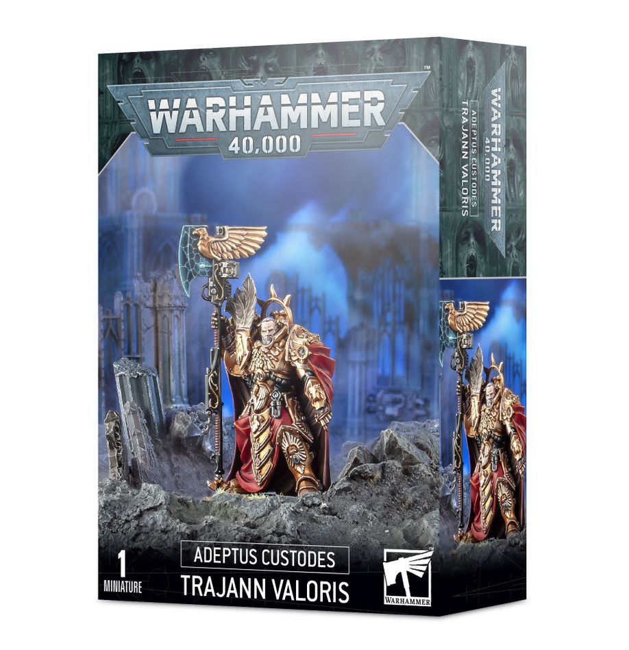 Warhammer 40,000: Adeptus Custodes - Captain Trajann Valoris