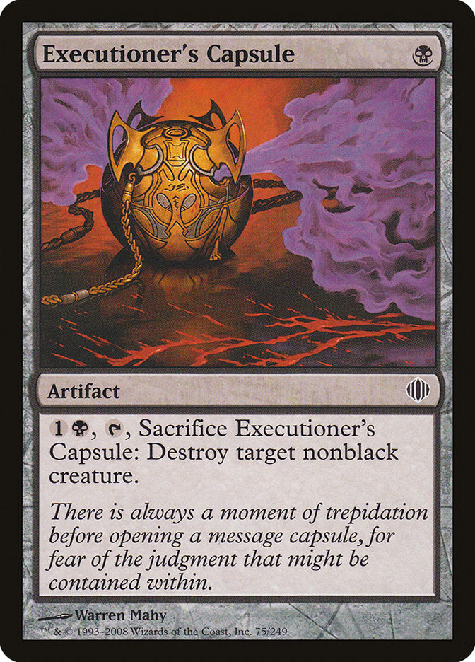 Executioner's Capsule - Foil