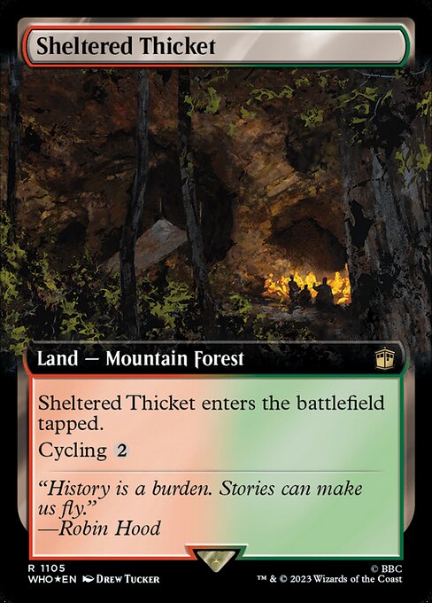 Sheltered Thicket - Surge Foil