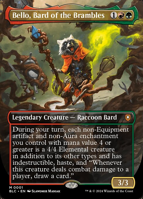 Bello, Bard of the Brambles - Foil