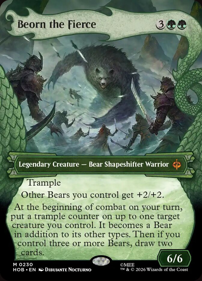 Beorn the Fierce - Foil