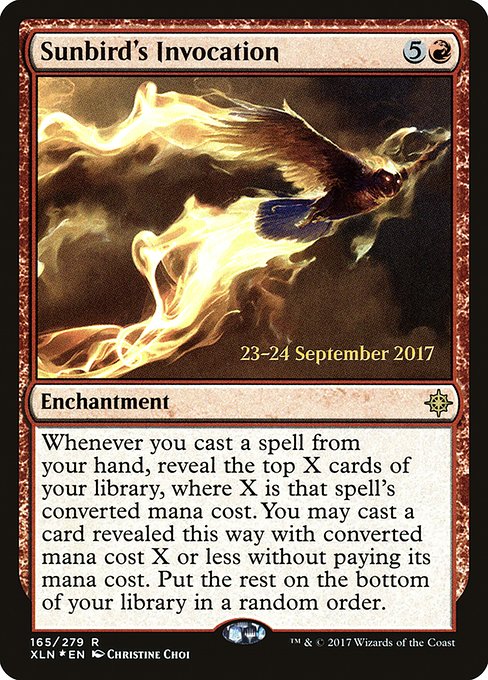 Sunbird's Invocation - Foil - Prerelease Promo