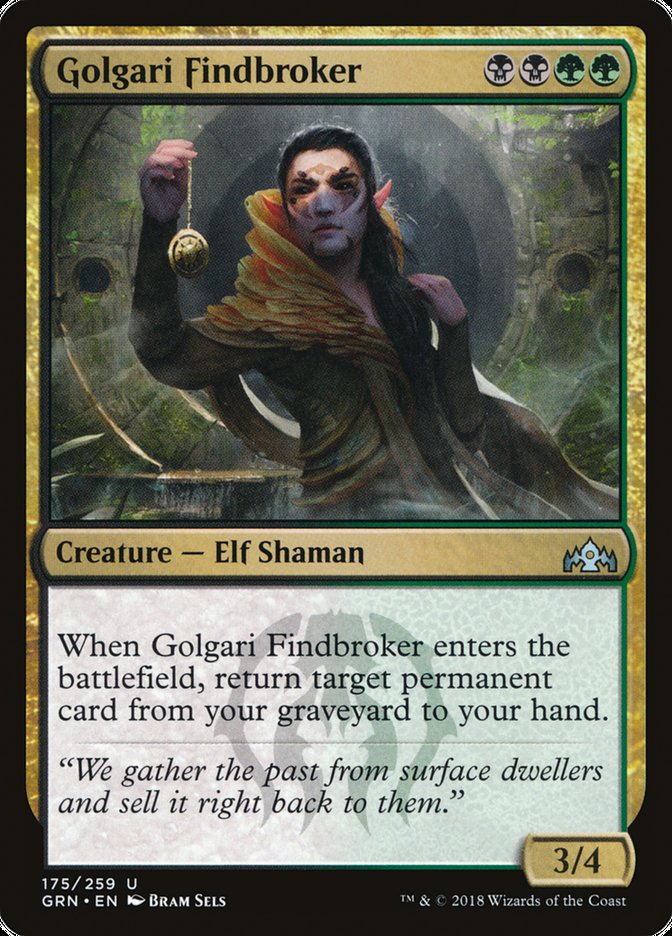 Golgari Findbroker - Foil