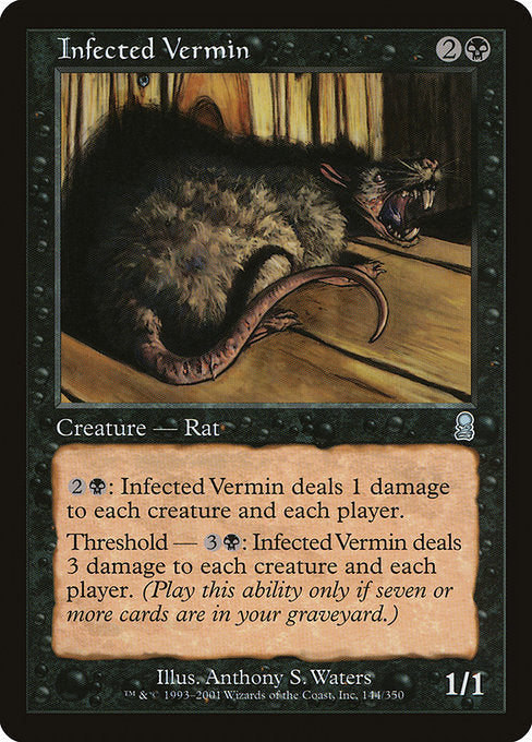 Infected Vermin - Foil