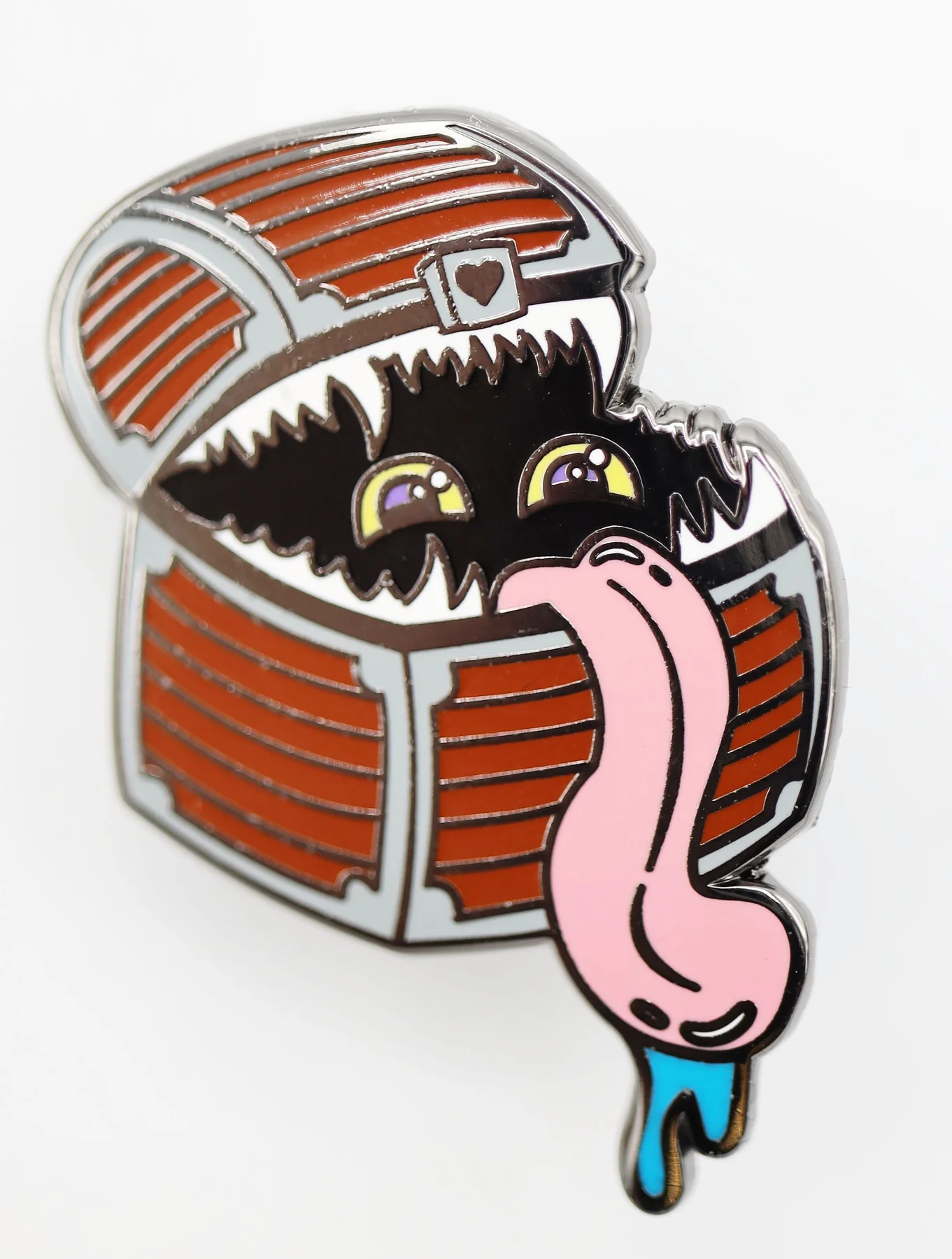 Monster Index Enamel Pin: Mimic