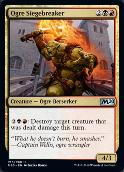 Ogre Siegebreaker - Foil