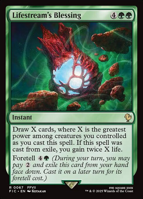 Lifestream's Blessing - Surge Foil