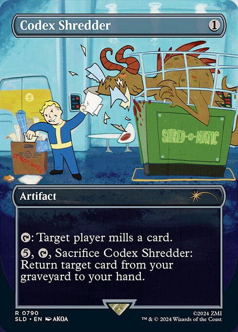 Codex Shredder - Rainbow Foil