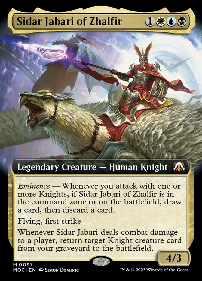 Sidar Jabari of Zhalfir - Foil