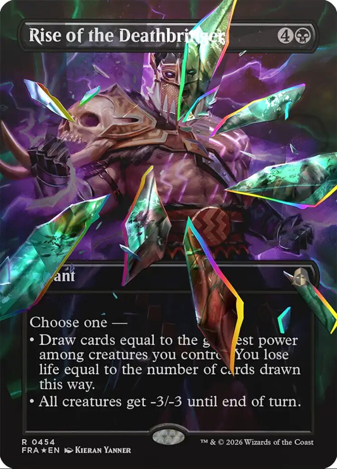 Rise of the Deathbringer - Facet Foil