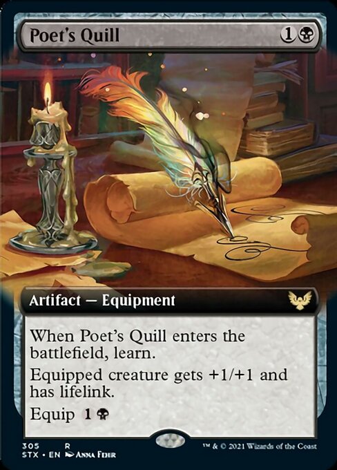 Poet's Quill - Foil