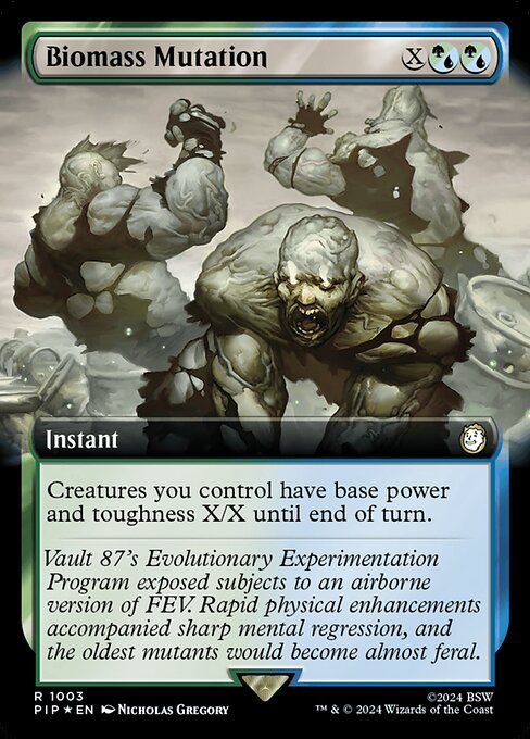 Biomass Mutation - Surge Foil