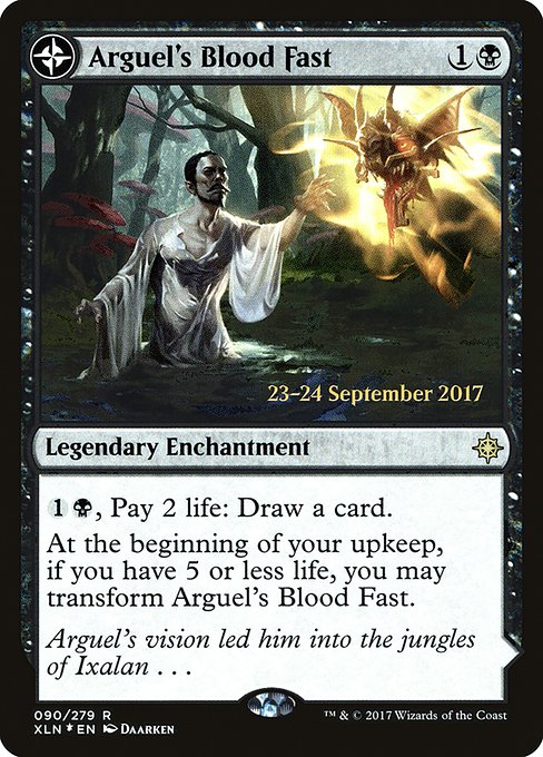 Arguel's Blood Fast - Foil - Prerelease Promo
