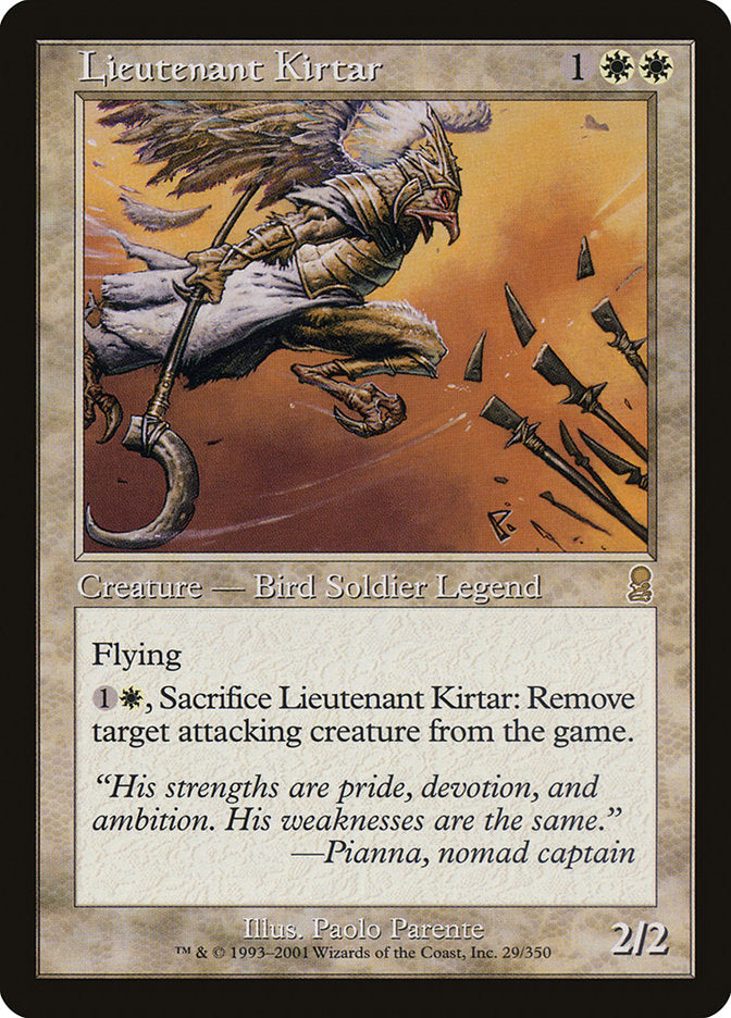 Lieutenant Kirtar - Foil