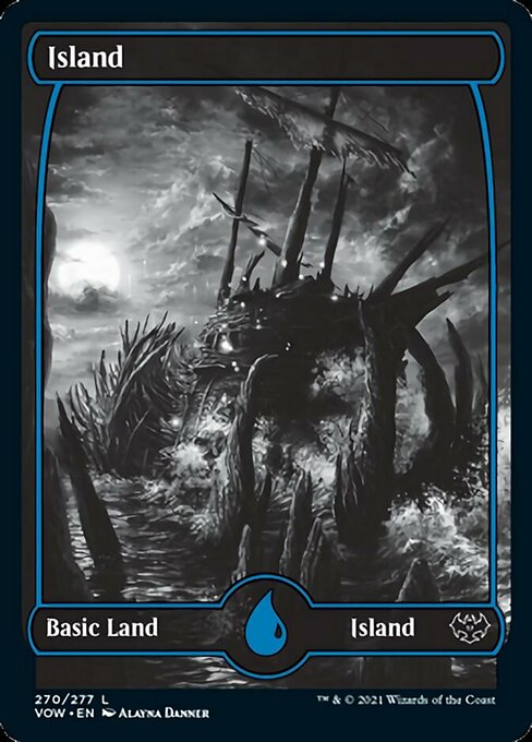 Island (270) - Full Art - Foil