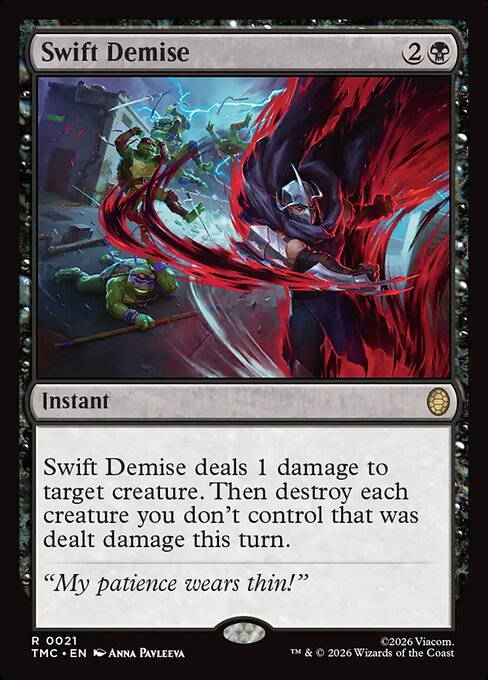 Swift Demise - Surge Foil