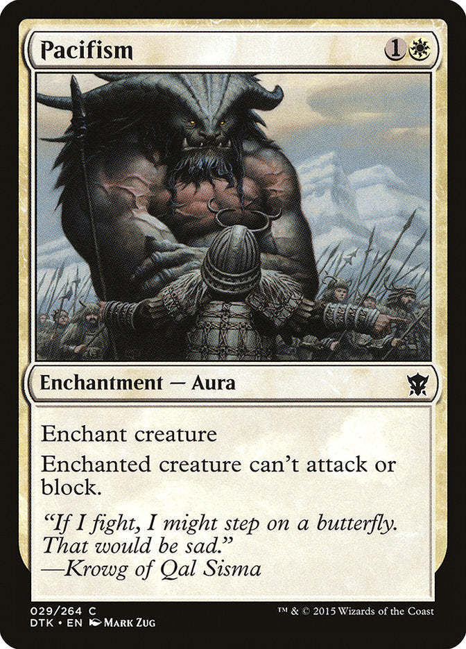 Pacifism - Foil