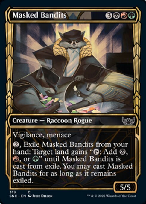 Masked Bandits - Foil