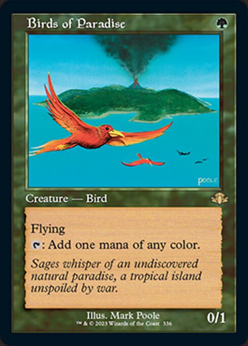 Birds of Paradise - Foil