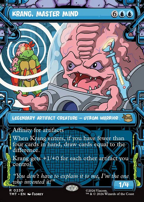 Krang, Master Mind - Foil