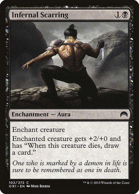 Infernal Scarring - Foil