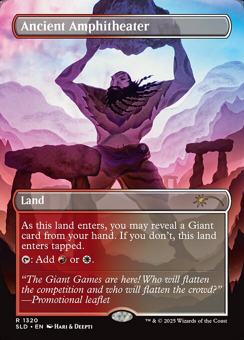 Ancient Amphitheater - Foil