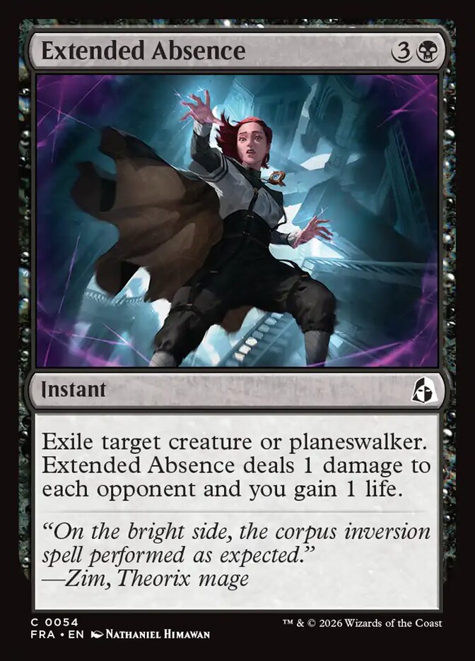 Extended Absence - Foil