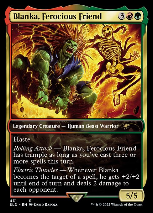 Blanka Ferocious Friend - Foil