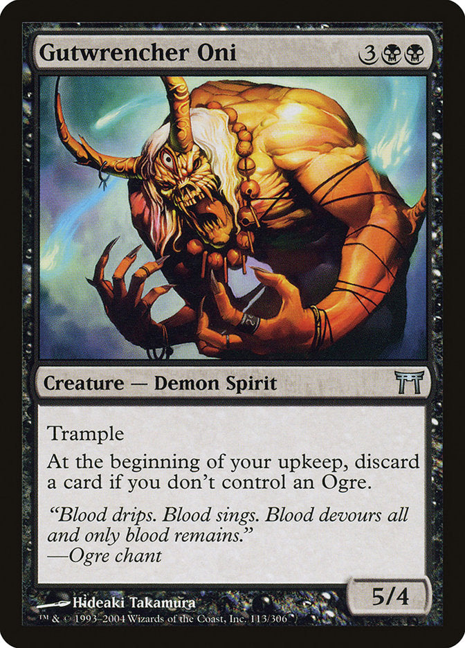 Gutwrencher Oni - Foil