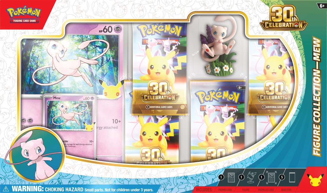 PREORDER - Pokemon - 30th Anniversary Celebration - Mew Figure Collection