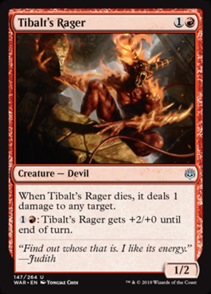 Tibalt's Rager - Foil
