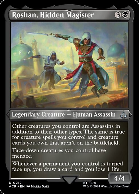 Roshan, Hidden Magister - Foil-Etched