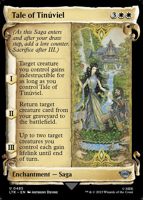 Tale of Tinuviel - Silver Foil