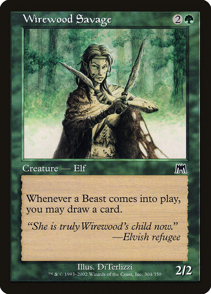Wirewood Savage - Foil
