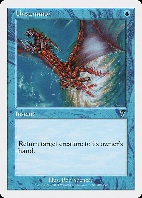 Unsummon - Foil