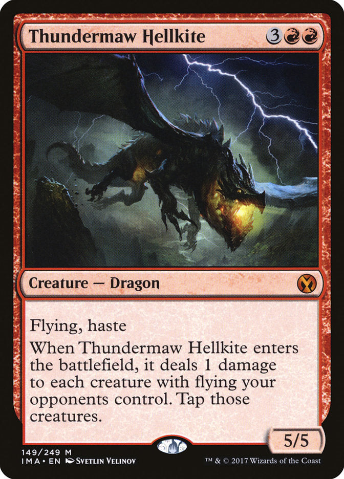 Thundermaw Hellkite - Foil