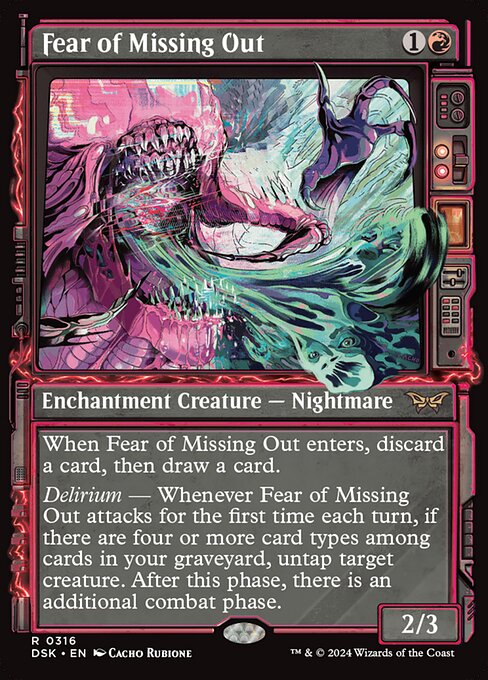 Fear of Missing Out - Foil