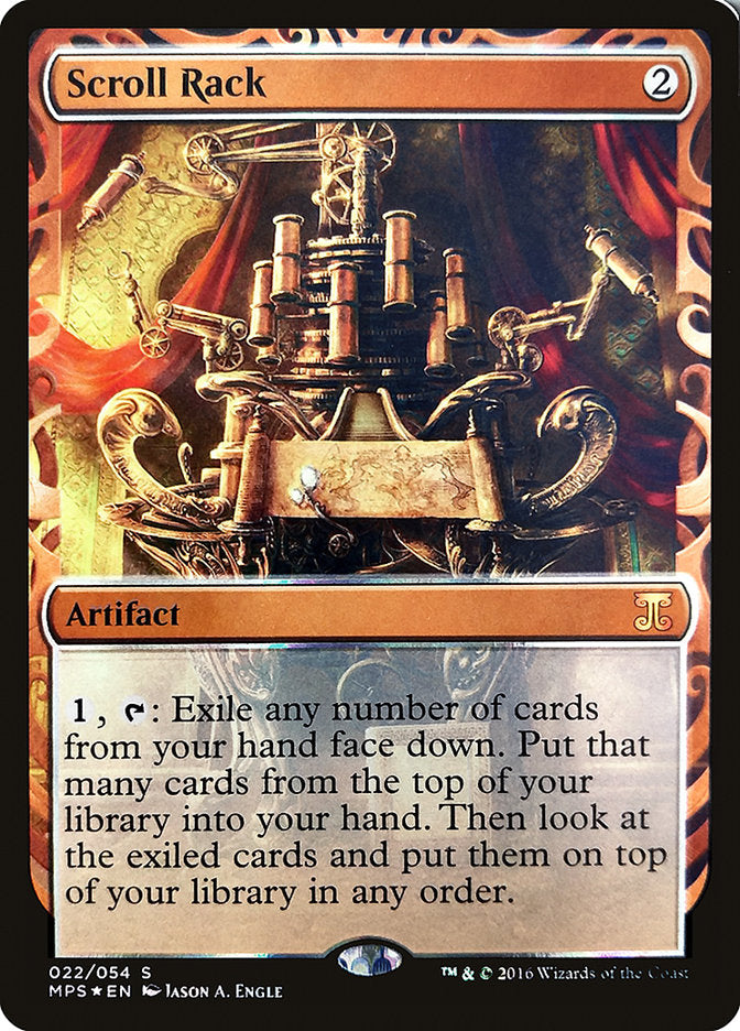 Scroll Rack - Foil