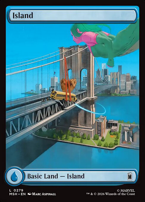 Island (279) Full Art